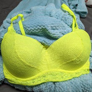 Lime green Victoria's Secret bralette